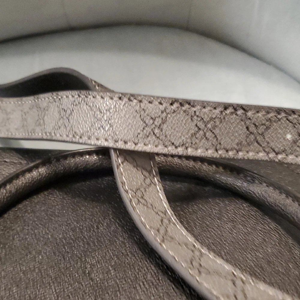 Nine West Elegant Black Purse W Bonus Mini Purse.. - Picture 5 of 15